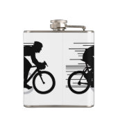 Ontwerpfles voor fietsen heupfles (Achterkant)