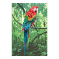 Ontwerpfoto van carlet Macaw Uitbreiding