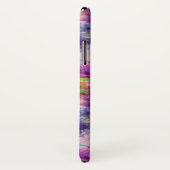 Ontwerpgroene, paarse waterverf Case-Mate iPhone case (Achterkant / rechts)