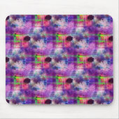 Ontwerpgroene, paarse waterverf muismat (Voorkant)