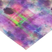 Ontwerpgroene, paarse waterverf tafelkleed (Gekanteld)