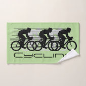 Ontwerphanddoekset fietsen bad handdoek (Handdoek)