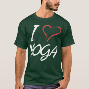 ONTWERPI Love Yoga cadeau T-shirt