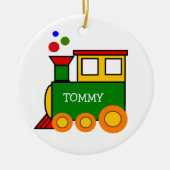 Ontwerpkeramisch Ornament van de treinmotor (Voorkant)