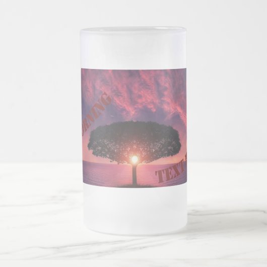 Ontwerpkoffie Matglas Bierpul (Center)