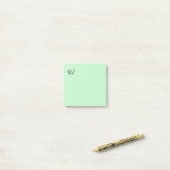Ontwerplicht voor verkuilte vlinder groen Post-it Post-it® Notes (Op bureau)