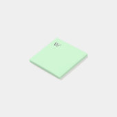 Ontwerplicht voor verkuilte vlinder groen Post-it Post-it® Notes (Schuin)