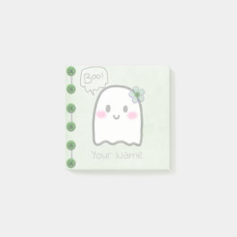 Ontwerpnotities voor Girly Ghost Cute Waterverf Post-it® Notes