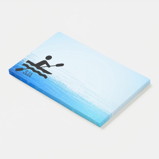 Ontwerpnotities voor kayaking post-it® notes (Schuin)
