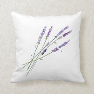 Ontwerppiloot waterverf Lavender Kussen