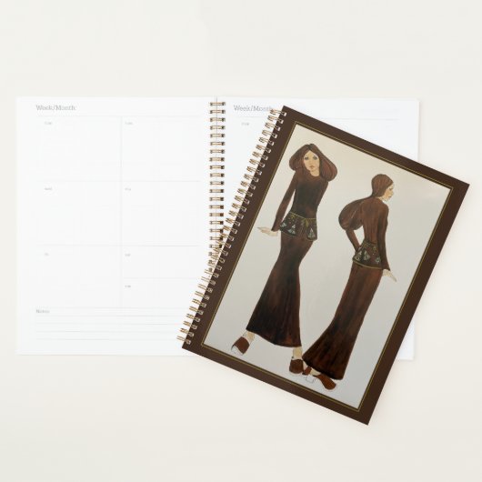 Ontwerpplanner Mode 1960 van SundayStarlet Planner (Display)