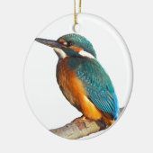 Ontwerpproducten "Kingfisher" Keramisch Ornament (Links)