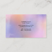 OntwerpregenboogVisitekaartje Visitekaartje (Achterkant)