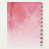 Ontwerproze aangepaste tekst en datum schoonmaakst planner (Achterkant)