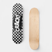 Ontwerpskateboard van het kaasbord skateboard (Voorkant)