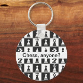 OntwerpSleutelhanger voor schaakartikelen Sleutelhanger (Voorkant)