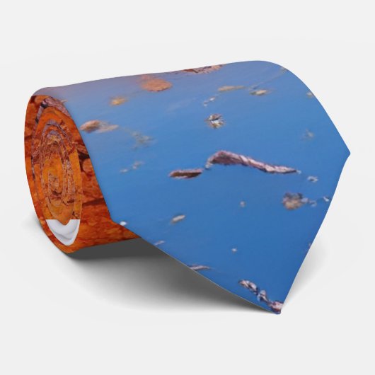 OntwerpStropdas, originele design kleurrijke natuu Stropdas (Opgerold)