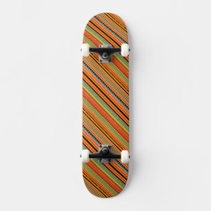 Ontwerpstructuur van kleurrijke standaard aztec-pa skateboard