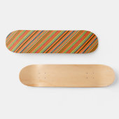 Ontwerpstructuur van kleurrijke standaard aztec-pa skateboard (Horizontaal)