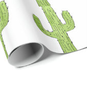 Ontwerpstructuur woestijncactus woestijnPlanten Cadeaupapier (Rol Hoek)