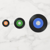 Ontwerptabel voor vinylrecords Confetti (Voorkanten)