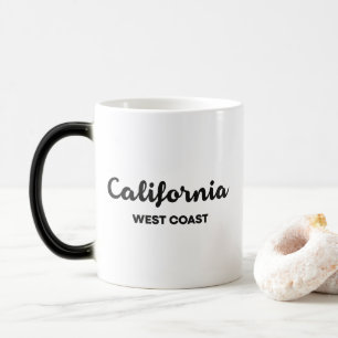 Ontwerptekst voor de West-Kust van Californië Magische Mok