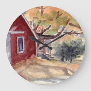 Ontwerpwandklok - Grote Amerikaanse kunst Klok