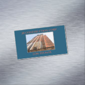Ontwikkelaar Architect Remodel Construction Buildi Magnetisch Visitekaartje (Voorbeeld)