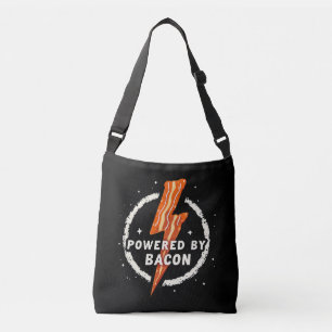 Ontwikkelaar: Bacon Funny Retro Foodie Aesthetic Crossbody Tas