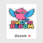 Ontwikkelaar Bloom Hummingbird Sticker (Vel)