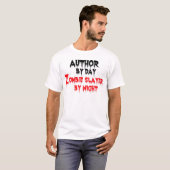 Ontwikkelaar: Day Zombie Slayer by Night T-shirt (Voorkant volledig)