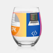 Ontwikkelaars Drinkglazen Wijnglas Zonder Voet (Rechts)
