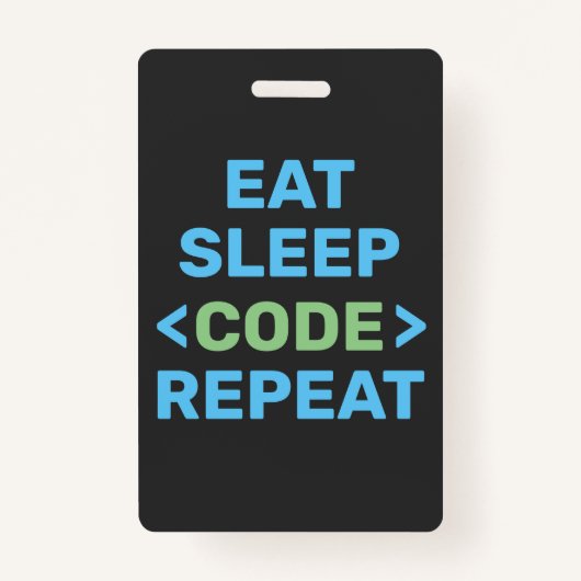 ONTWIKKELER |PROGRAMMA | CODE BADGE (Voorkant)