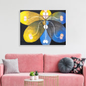 Ontwikkeling nr. 9 | Hilma af Klint | Canvas Afdruk (Insitu (Woonkamer))