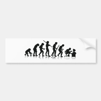 Ontwikkeling van computeradviezen bumpersticker