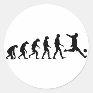 Ontwikkeling van de Voetbal Ronde Sticker