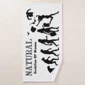 Ontwikkeling van de vrouw badhanddoek (Badhanddoek)