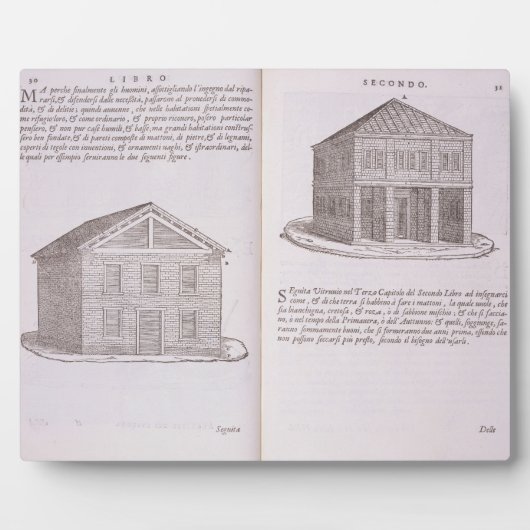 Ontwikkeling van Huisvesting, uit 'Della Architett Fotoplaat (Voorkant)