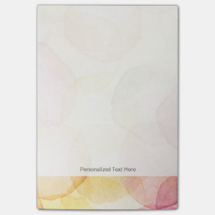 Ontworpen abstracte achtergrond met waterverf post-it® notes