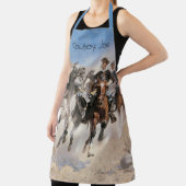 Ontworpen door Frederic Remington,  cowboys Schort (Insitu)