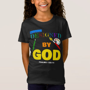 Ontworpen door: Psalms 139:14 Christelijk geloof T-shirt
