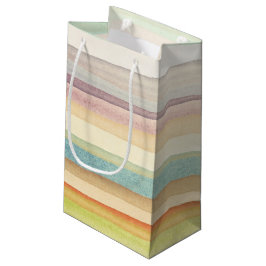 Ontworpen kunstachtergrond. Gebruikte waterverf Klein Cadeauzakje