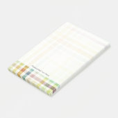 Ontworpen kunstachtergrond waterverf, textuur 2 post-it® notes (Schuin)