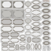 Ontworpen labels stickerblad (Voorkant)