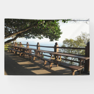 Ontworpen met een foto van Zuid-Korea, Gedrukt Spandoek