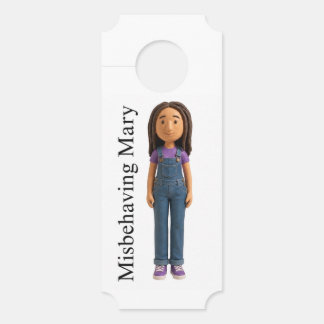 Ontwrichtende Mary deur hanger