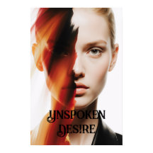 "Onuitgesproken verlangen" Abstracte vrouw Art Pri