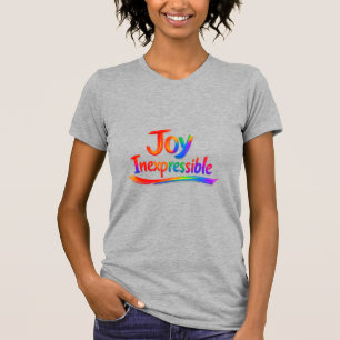 ONUITSPREEKBARE BLIJDschap -1 Petrus 1:8 T-shirt