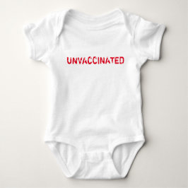 "ONVACCINATED" baby Romper