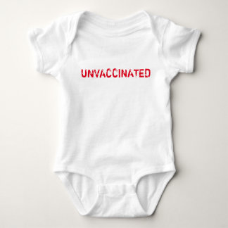 "ONVACCINATED" baby Romper